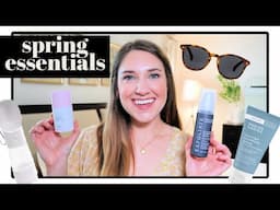 SPRING ESSENTIALS | Closet Staples, Spring Skincare, & Pet Favorites | MAGGIE'S TWO CENTS