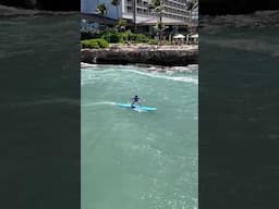 Learn to surf at the beautiful Turtle Bay 🏄‍♂️ #surflessons #Hawaii