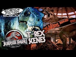 Every Tyrannosaurus Rex Scene In Jurassic Park (1993) | Science Fiction Station