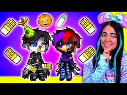 💜💛 Michael Afton And Ennard Turn Into BABIES For 24 Hours! 👶🍼 FNAF Gacha Life Mini Movie Reaction