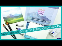 ✨Sarah Burns Gouache Subscription Box! ✨April Unboxing