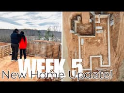 New Home Build Week 5! | BASEMENT + FOUNDATION starting | 2025 new home journey | House to Home