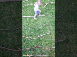 Try this nature play activity. Your kids will love it. You need sticks! #natureplay #natureactivity