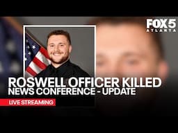 WATCH LIVE: Roswell mayor give update on officer killed in line of duty