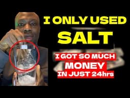 👉 If I Were You, I Would Try the Glass of Salt Ritual AGAIN 🧂💸 To Get Money and Prosperity