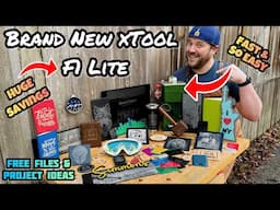 Brand New xTool F1 Lite: A Laser for Every Home at Amazing Price- Small Business Branding & Crafting