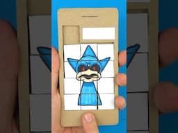 Sprunki Sonic.EXE Cardboard iPhone Game & Paper Crafts #shortsfeed #cardboardcrafts #trending