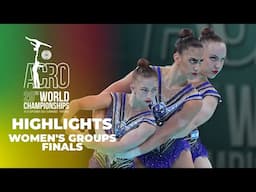 Women’s Group Finals Highlights - 2024 Acrobatic Gymnastics World Championships