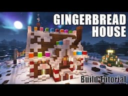 Minecraft Gingerbread House | Christmas Gingerbread Cottage Tutorial