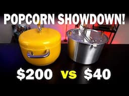 Popcorn Popper Showdown! $200 Popsmith vs $40 Whirley Pop!