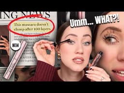 Testing L'Oreal's CRAZY 100-Layer Claim on Their NEW Mascara! 😳