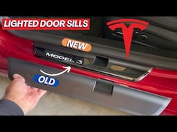 Upgrade Your Tesla Model 3 Highland with Stunning Illuminated Door Sills!