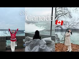 Exploring Niagara Falls VLOG: foggy views, wine vineyard, niagara-on-the-lake