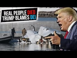 Trump Blames DEI For Planes Falling From The Sky