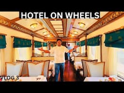 5N/6D TOP LUXURIOUS GOLDEN CHARIOT TRAIN Journey | India’s Most Expensive Luxury Train Ride