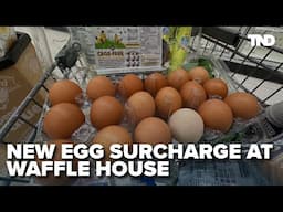 Waffle Housing adding 50-cent egg surcharge; cite soaring prices due to bird flu