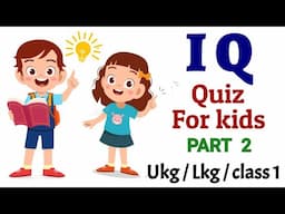 General knowledge for kids | IQ Quiz for kids | IQ Quiz | GK quiz for kids | Educational video