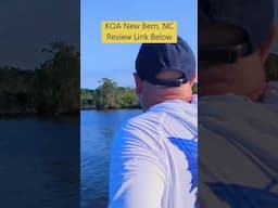 KOA New Bean watching the water: Review link below #camp #shorts #camping #northcarolina #short #rv