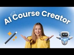 ⚡Create an Online Course with AI 🤖