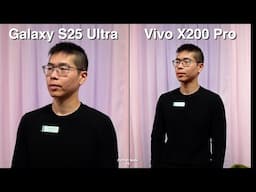 Galaxy S25 Ultra vs Vivo X200 Pro Camera Comparison