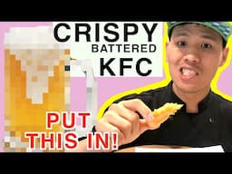 Put this in your Batter for KFC!! Make Crispy deep frying -PART 2