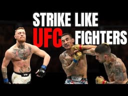 How To Punch/Kick Like UFC Fighter