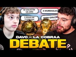 DEBATE CON LA COBRA: MUNDIAL o BALON DE ORO? QUE RECORD ES MAS DIFICIL ROMPER? PREGUNTAS DE FUTBOL