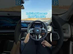 POV: you're driving the new BMW iX1 L. Do you think it's better than the Ioniq 5?