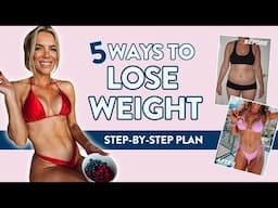 5 ways to lose weight when NOTHING works | how to break a plateau