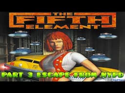 The Fifth Element [PS1] PART 3: ESCAPE FROM NYPD Longplay Walkthrough FULL GAME🔴[4K60ᶠᵖˢ UHD🔴]