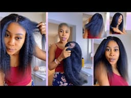 Beautiful wig transformation I can’t believe this is not my natural hair