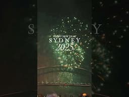 Sydney Fireworks 2025 | New Year’s Eve Celebration #sydney #fireworks #shorte