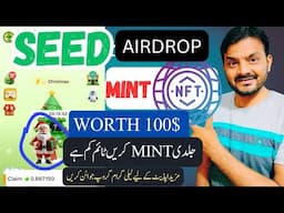 How To MInt Seed Nft Worth 100$