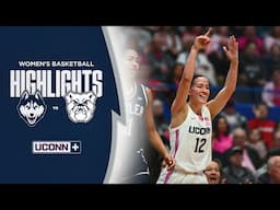 HIGHLIGHTS | #6 UConn Women's Basketball Beats Butler in Annual Play4Kay Game