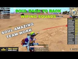 Soul amazing team work, Wiping squads back to back, Godlin Going Crazy, BGMI The Grind Finals