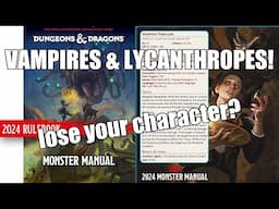 Vampires and Lycanthropes in the 2025 Monster Manual | Nerd Immersion