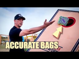 The SECRET to Throwing a FLAT and ACCURATE Bag in 2025 - Cornhole Lesson