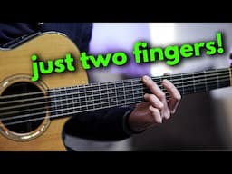 The Most Simple and Beautiful Chord Shape On Fingerstyle Guitar