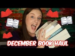 Books I Got in December || Book Haul || Christmas Gifts