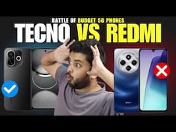 Redmi 14C 5G VS Tecno Spark 30C 5G 🔥 Budget 5G Phone Comparison