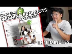 How to find winning products in 15 minutes (live results)