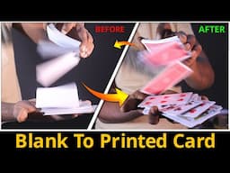 हवा से कलर चेंज करने का जादू | Learn Special Card Magic