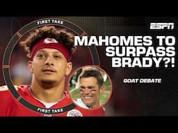 🚨 GOAT DEBATE 🚨 Will Mahomes pass Brady as GOAT with Super Bowl LIX win? 🤔 | First Take