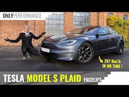 Tesla Model S plaid facelift - The Best Performance EV on the German Autobahn ?