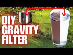 Gravity Filtration Method | Cheapest Way To Purify Thousands Of Gallons