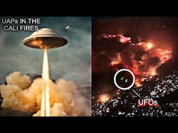 Strange UFOs Spotted in the Cali Wildfires *REAL UAP FOOTAGE*