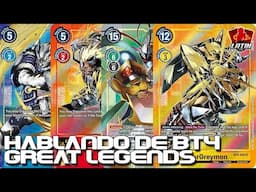 Digimon TCG - Hablemos de BT4: Great Legends