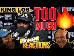 KING LOS - POWER 106FM JUSTIN CREDIBLE FREESTYLE | REACTION (His First Time Hearing King Los)