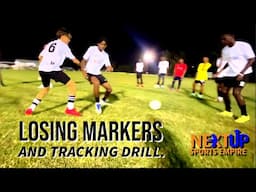 Try this Losing Tight Marker and Tracking Drill.