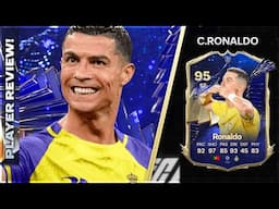 TOP 3 STRIKERS IN EA FC25 - TOTY 95 RATED CRISTIANO RONALDO PLAYER REVIEW - THE GOAT IS 40!!!!!!